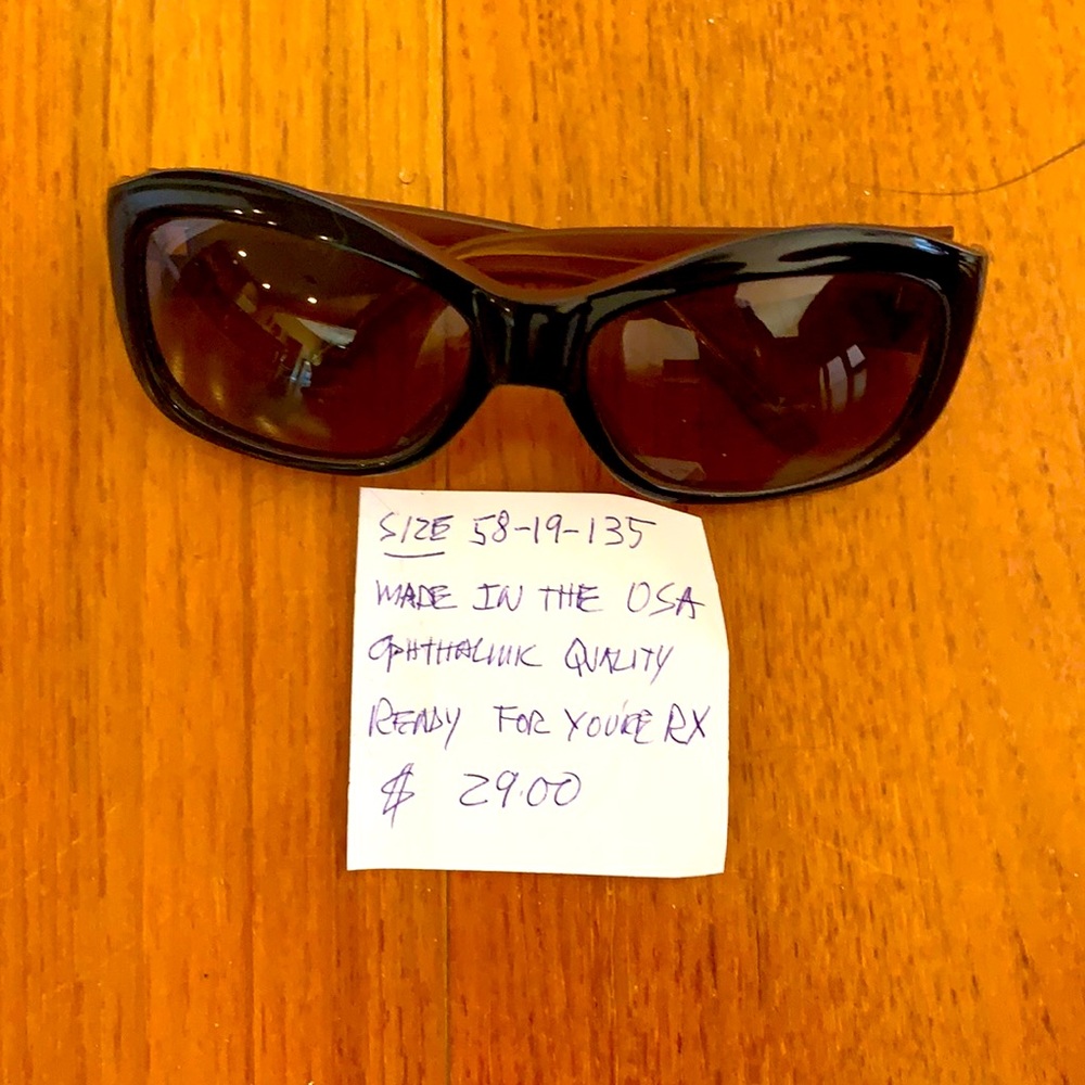Big and bad sunglass frames